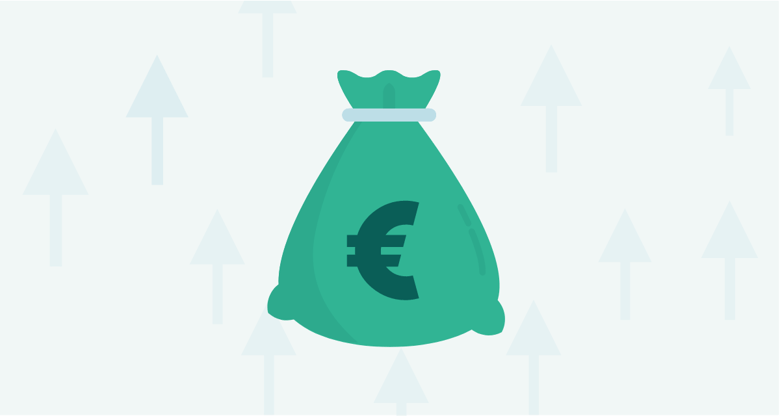 Illustraton of money bag
