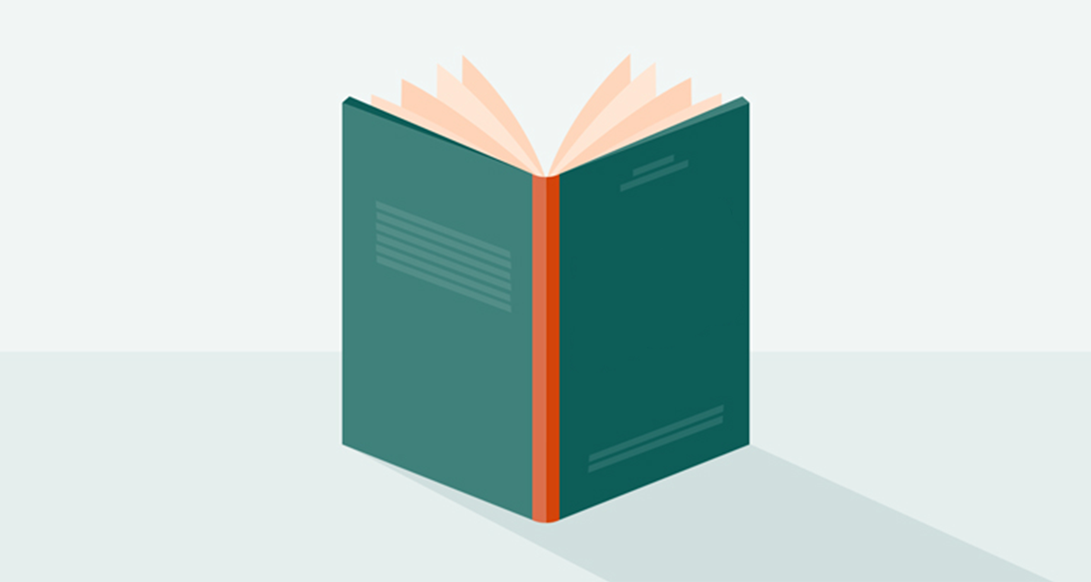 Illustration of a open book